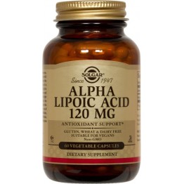 Alpha Lipoic Acid 120mg veg.caps 60s Αντιοξειδωτικά